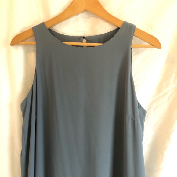 Noel Asmar steel blue slip dress - Picture 3 of 12